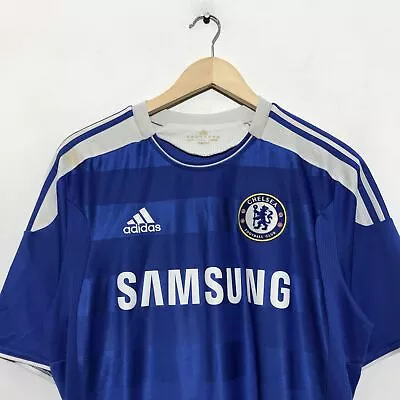 Buy Vintage 2011-2012 Chelsea Shirt Home Kit Alex Adidas Samsung - Medium • 30£