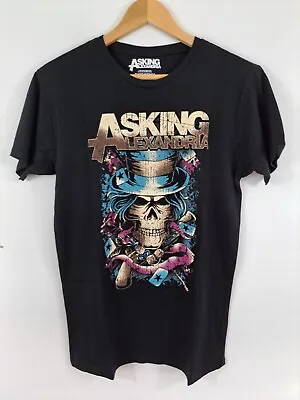 Buy Official Asking Alexandria Hat Skull Band T Shirt  • 14.49£