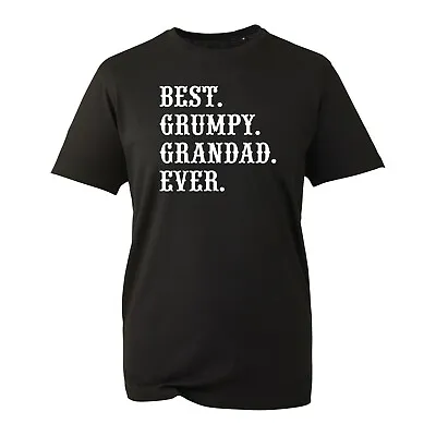 Buy Best Grumpy Grandad Ever T-Shirt, Grumpy Old Git Joke Dad Grandad Unisex Top • 8.99£