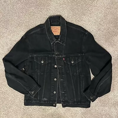 Buy Levi’s Denim Jacket Medium Black • 34.99£