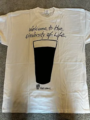 Buy Guinness Welcome To The University Of Life T-Shirt • 7£
