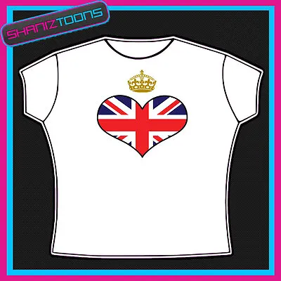 Buy Queens Diamond Jubilee Union Jack Crown T Shirt  • 9.49£