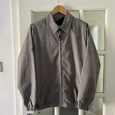 Buy Men’s Guinness Harrington Jacket Grey Chequered Size Small NEW • 15£
