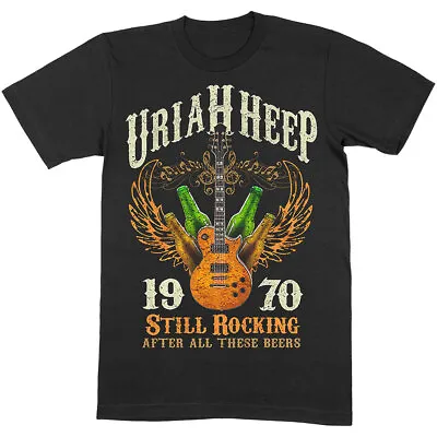 Buy Uriah Heep - Unisex - T-Shirts - Small - Short Sleeves - C500z • 17.08£