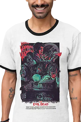 Buy Film Movie Birthday Halloween Horror Sci Fi Zombie T Shirt For Evil Dead Fans • 8.99£