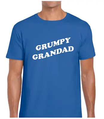 Buy Grumpy Grandad Mens T Shirt Gift Idea For Grand Father Dad Father's Day Present • 7.99£