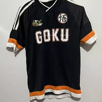 Buy Goku Jersey Baseball JERSEY Shirt Dragonball Z Size XXS  Black/Orange • 15.80£