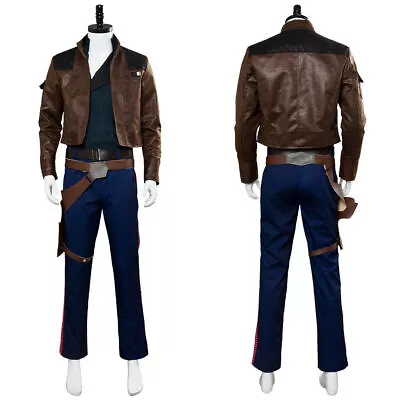 Buy Solo A Star Wars Story Han Solo Cosplay Costume Uniform Outfit Jacket Shirt Pan • 106.80£
