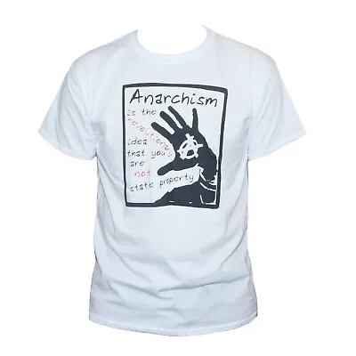 Buy ANARCHY T SHIRT Punk Rock Political Protest Activist Unisex Short Sleeve • 13.70£