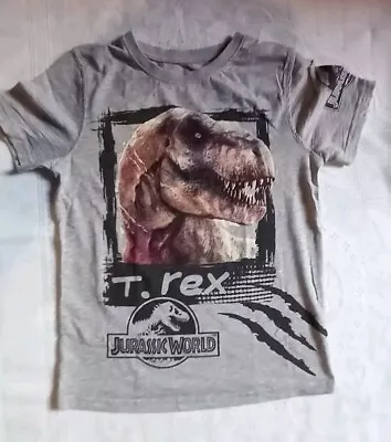 Buy Boys Jurassic World T-Shirt, Grey, Age 11-12 • 5£
