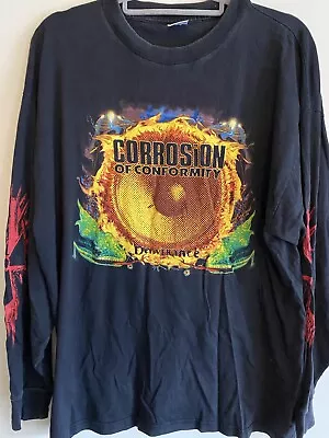 Buy Corrosion Of Conformity - T Shirt - Deliverance Tour 1995 XL - Long Sleeve  • 90£