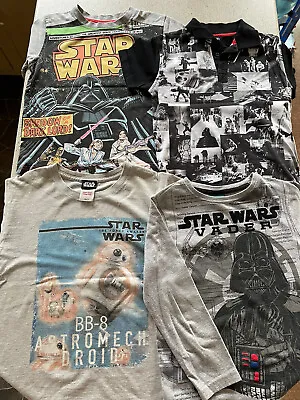 Buy Pre-owned Star Wars T-shirt Bundle, 5-6 Years • 8£