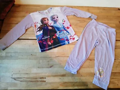 Buy Frozen 2 ANNA & ELSA SPIRITS OF NATURE Girls Pyjamas Set 2-3 Years 100% Cotton • 4.99£