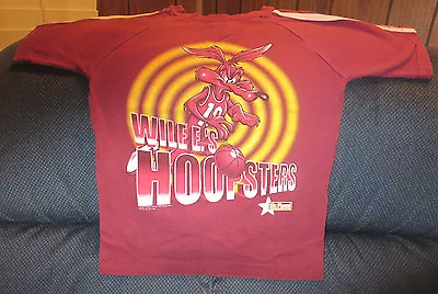 Buy Wile E. Coyote Hoopster Six Flags T-Shirt Toddler Small 3T Basketball  • 6.24£