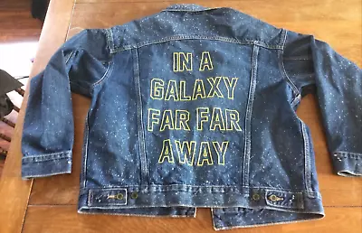 Buy Levi’s Star Wars Denim Trucker Jacket Embroidered Size S • 66.30£