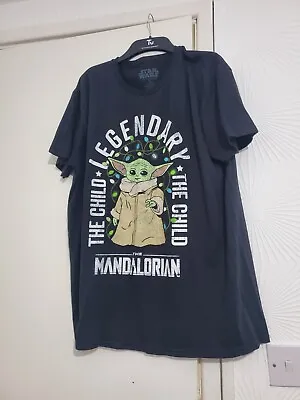 Buy Legendary The Child The Mandalorian Christmas The Child Star Wars Tshirt • 15£