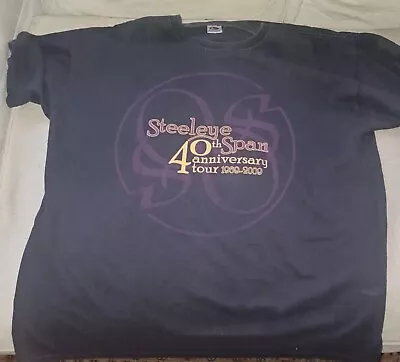 Buy Steeleye Span 2005 UK Tour T Shirt XL 40th Anniversary Retro • 12£
