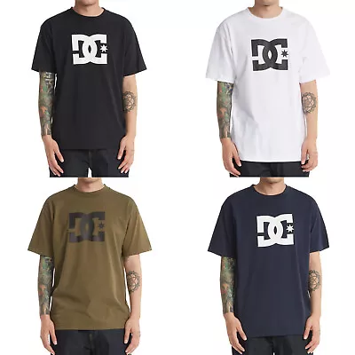 Buy DC Shoes Mens DC Star Casual Short Sleeve Crew Neck Cotton T-Shirt Top Tee • 22.50£