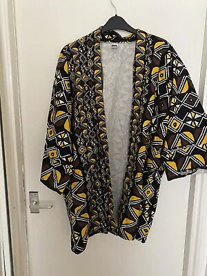 Buy African Print Kimono • 15£