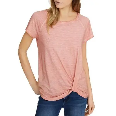 Buy Sanctuary Womens Sunny Days Pink Twist Front Tee T-Shirt Top XXS  2169 • 6.29£