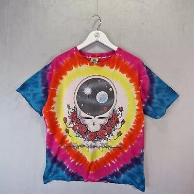 Buy Grateful Dead T Shirt Mens Medium Tie Dye Vintage 1992 Dead Space Your Face Tee • 69.99£