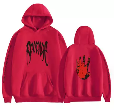Buy XXXTENTACION Print Hoodie Unisex Casual Hip Hop Long Sleeve Sweatshirt New Size  • 24.60£