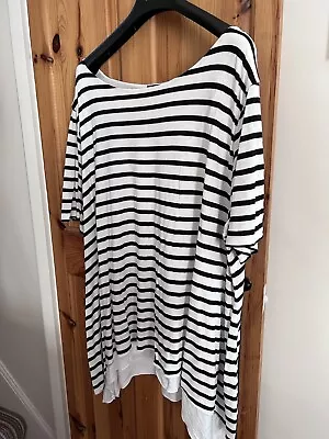 Buy Live Unlimited Size 22. Double Layer Top Tunic T’shirt Ladies Boat Neck • 10£