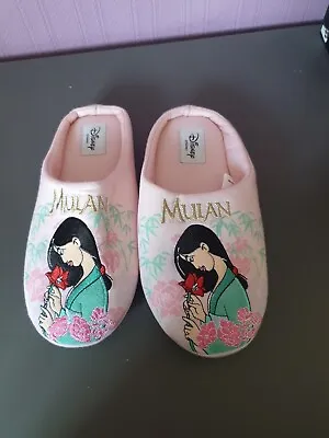 Buy Disney Mulan Slippers Female Size 3/4 Primark Worn Once • 6.99£