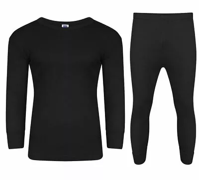 Buy Men's Thermal Long Johns Underwear Long/Half Sleeve Shirt And Bottoms Full Set • 10.99£