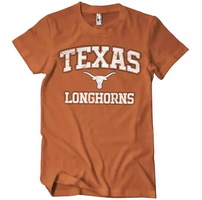 Buy Officially Licensed University Of Texas Longhorns Washed Men's T-Shirt S-5XL • 21.99£