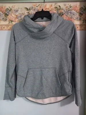 Buy Lululemon 2 Heather Grey Time Out Athleisure Casual Travel Comfort Gym Hoodie • 66.14£