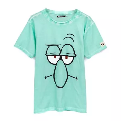 Buy SpongeBob SquarePants Unisex Adult Squidward T-Shirt NS6891 • 18.01£