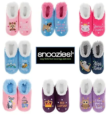 Buy Ladies Pairable Snoozies Fleece Slippers Socks • 12.99£