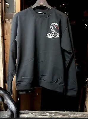 Buy Black Snake Serpent, Unisex Gothic Sweatshirt , Hoodie, Size Small • 13.99£
