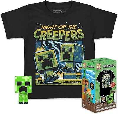 Buy Funko Pocket Pop Tee Minecraft Blue Creeper Medium T-Shirt Toys & Short Sleeve • 14.95£