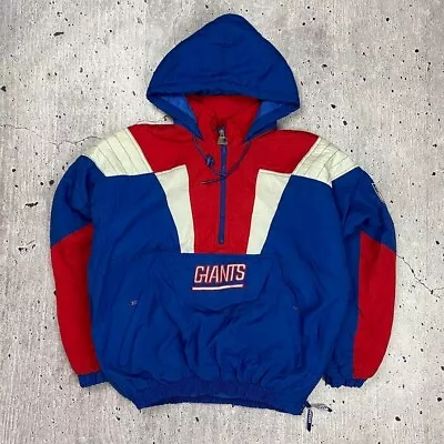 Buy Vintage 90s NFL New York Giants Starter Jacket Size Medium • 85£