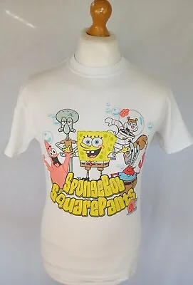 Buy Spongebob Square Pants Gildan Heavyweight T-shirt Small Freepost • 9.99£
