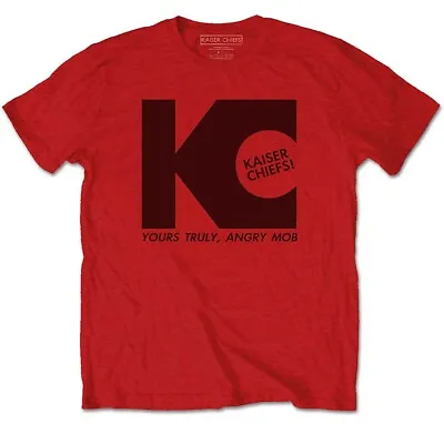 Buy Red The Kaiser Chiefs Yours Truly Official Tee T-Shirt Mens • 15.99£