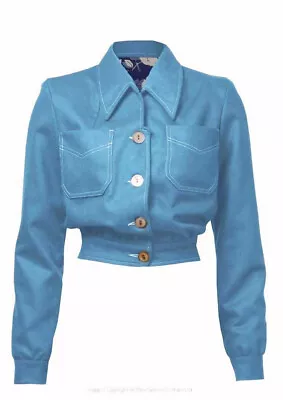 Buy The House Of Foxy Americana Jacket Vintage 1940s Style NWOT 16 14 • 149£