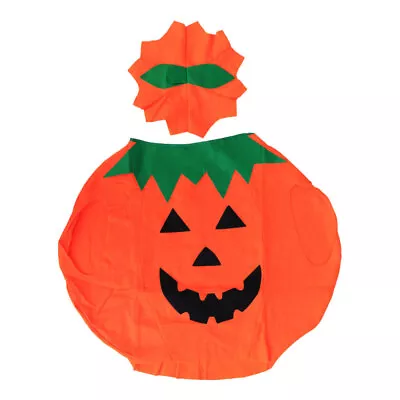 Buy  It Halloween Costumes For Kids Pumpkin Cosplay Clothes Cloak • 10.45£