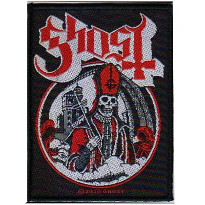 Buy Ghost Secular Haze Sew On Patch Hard Rock Heavy Metal Band Merch Official • 5.68£