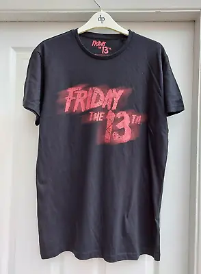 Buy Friday The 13th Movie T Shirt Medium Mens 100% Cotton • 10£