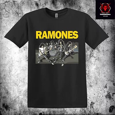 Buy The Ramones Heavy Metal Rock Band Tee Heavy Cotton Unisex T-SHIRT S-3XL 🤘 • 24.03£