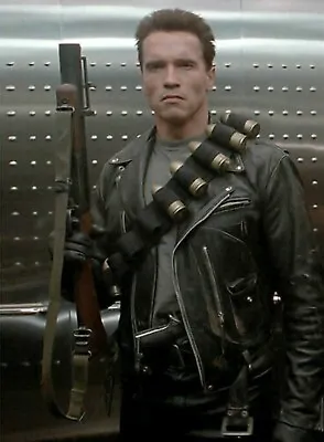 Buy Noora Terminator :  Leather Black Jacket Sb101 • 144£