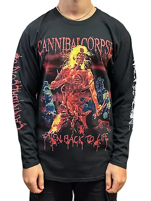 Buy Cannibal Corpse Eaten Official Unisex Long Sleeved Shirt Various Sizes Front & B • 24.99£