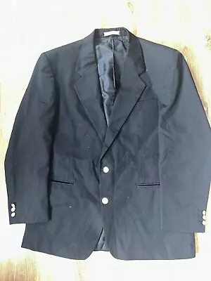 Buy Mens Berkertex Smart Formal Black Jacket 42 Inch Chest • 2.50£