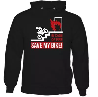 Buy BIKER HOODIE Motorbike Motorcycle Cafe Racer Chopper Bike Mens Funny Skull Top • 26.99£