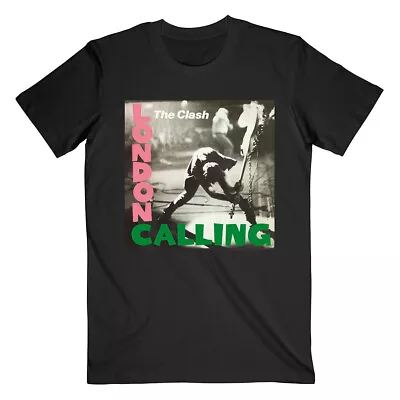 Buy The Clash T-Shirt London Calling Band Official Black New • 15.95£