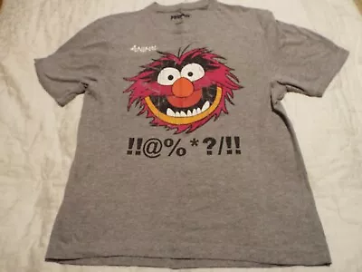 Buy # Muppet Animal Ladies TShirt In Grey Size-small 90% Cotton Good Condition • 9.99£