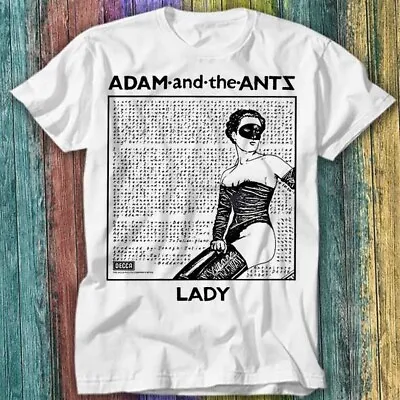 Buy Adam And The Ants Lady Band T Shirt Top Tee 416 • 6.70£